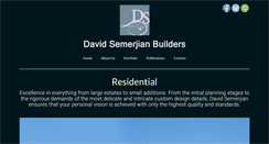 Desktop Screenshot of davidsemerjianbuilders.com